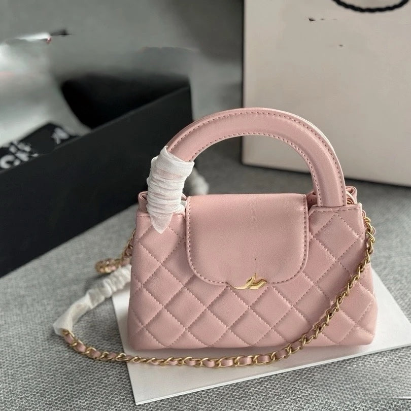 Timeless Arc Quilted Tote