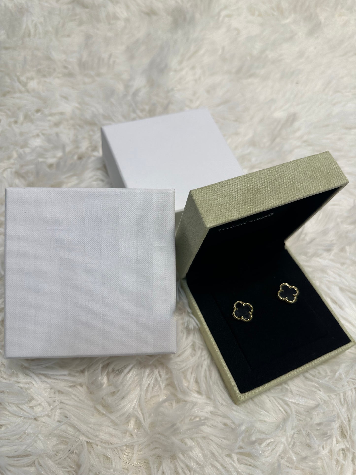 Golden Petal Mini Studs