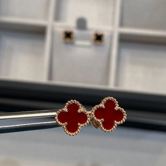 Golden Petal Mini Studs