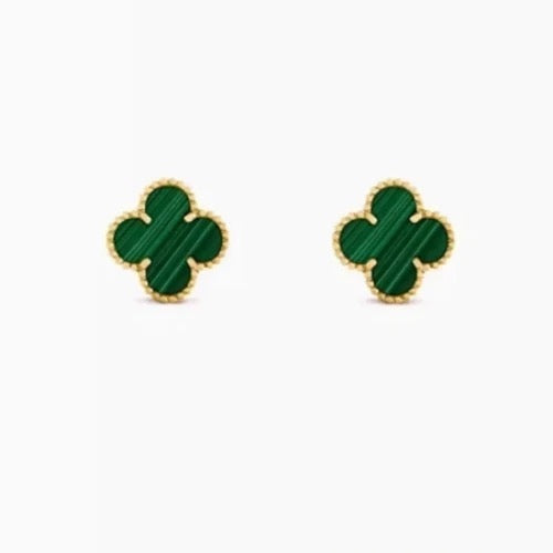 Golden Petal Mini Studs