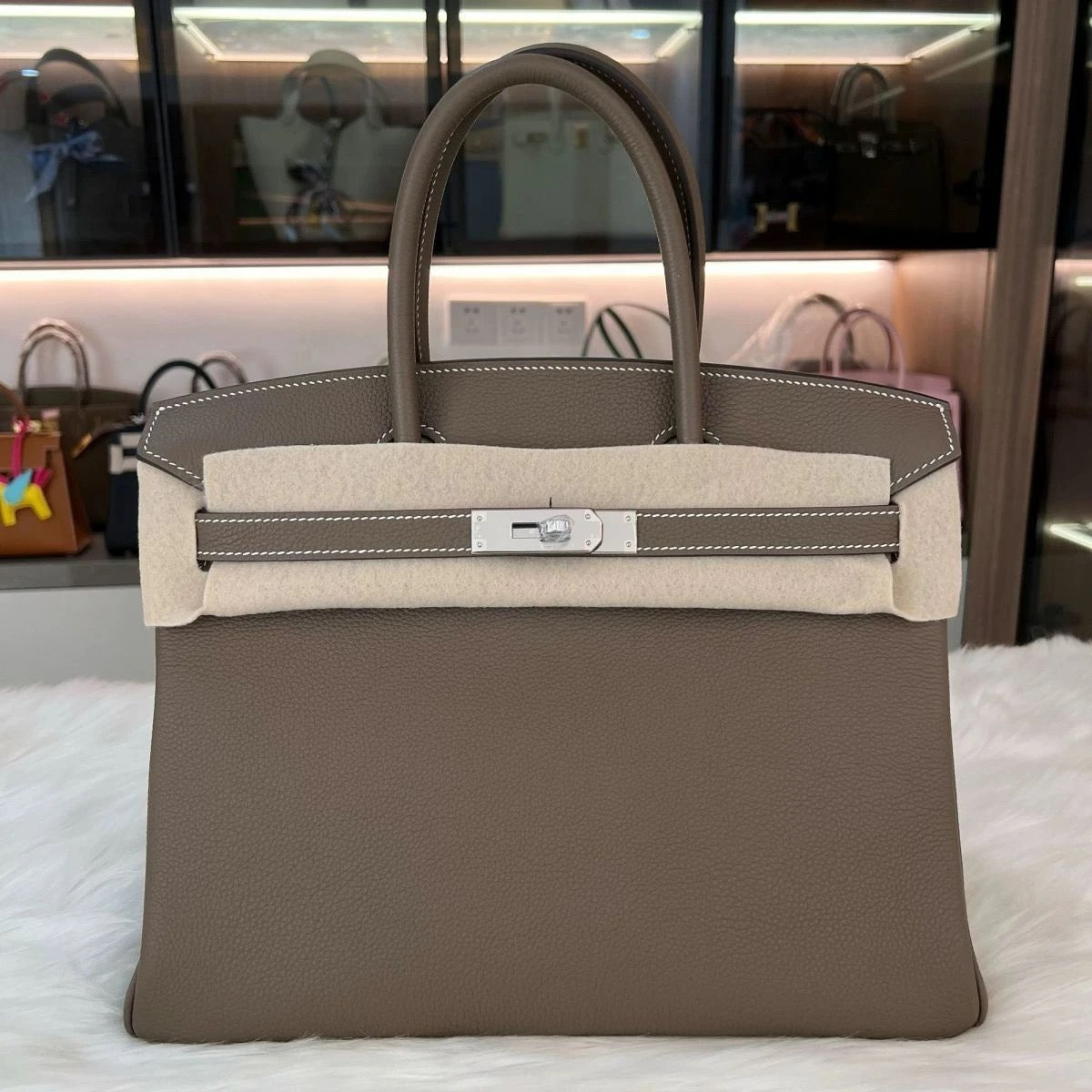 Elegant Structured Top-Handle Tote – 25cm & 30cm