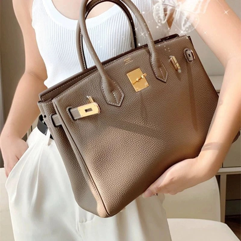 Elegant Structured Top-Handle Tote – 25cm & 30cm