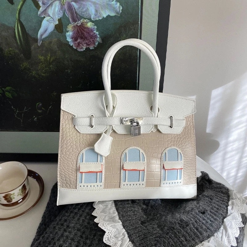 Parisian Elegance Leather Tot